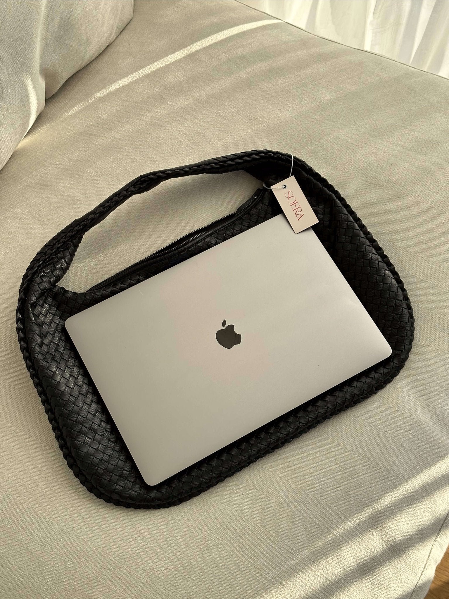 Brianna | Woven Tote Bag