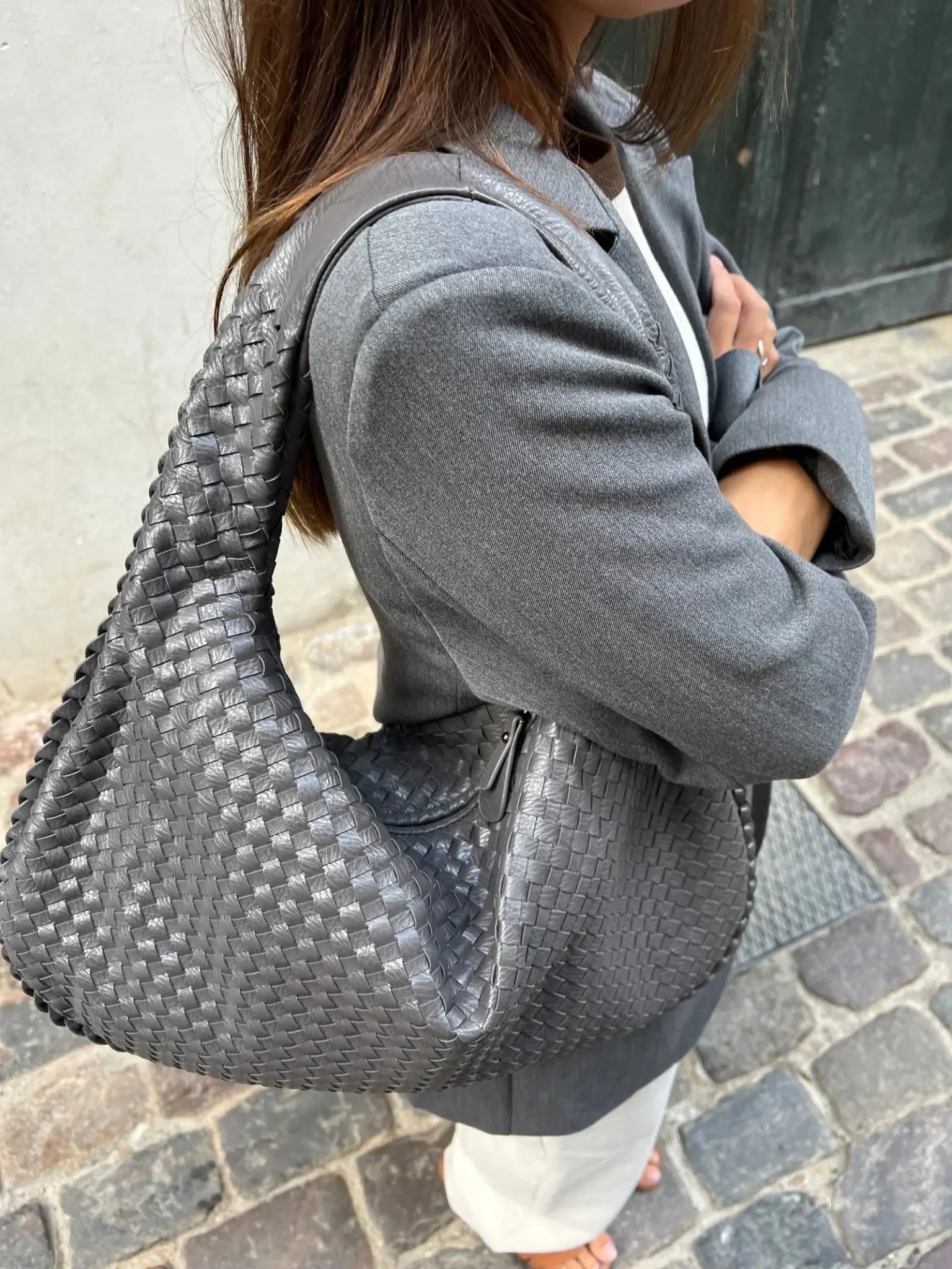 Brianna | Woven Tote Bag