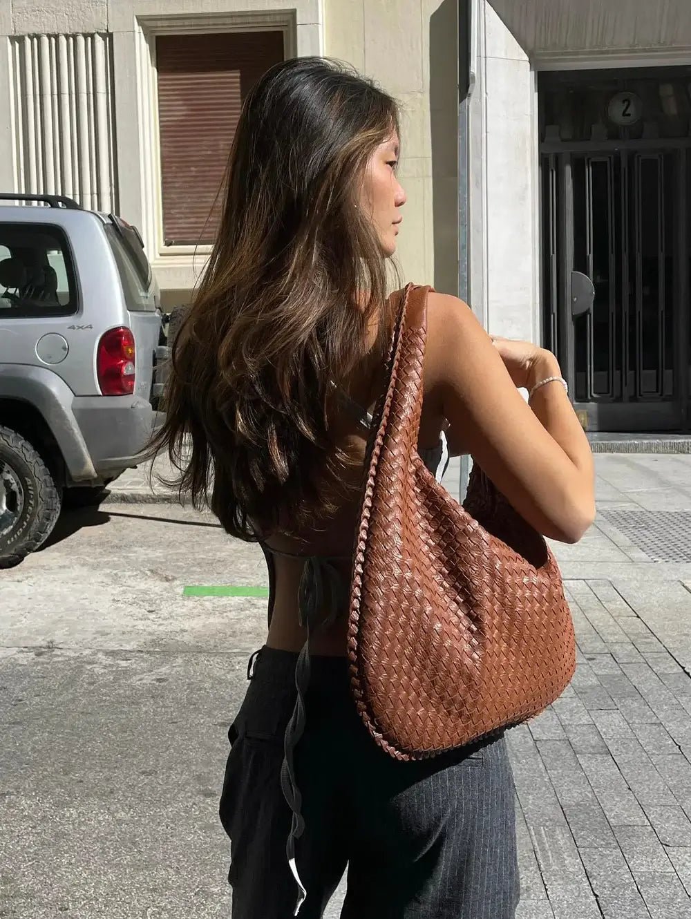 Brianna | Woven Tote Bag