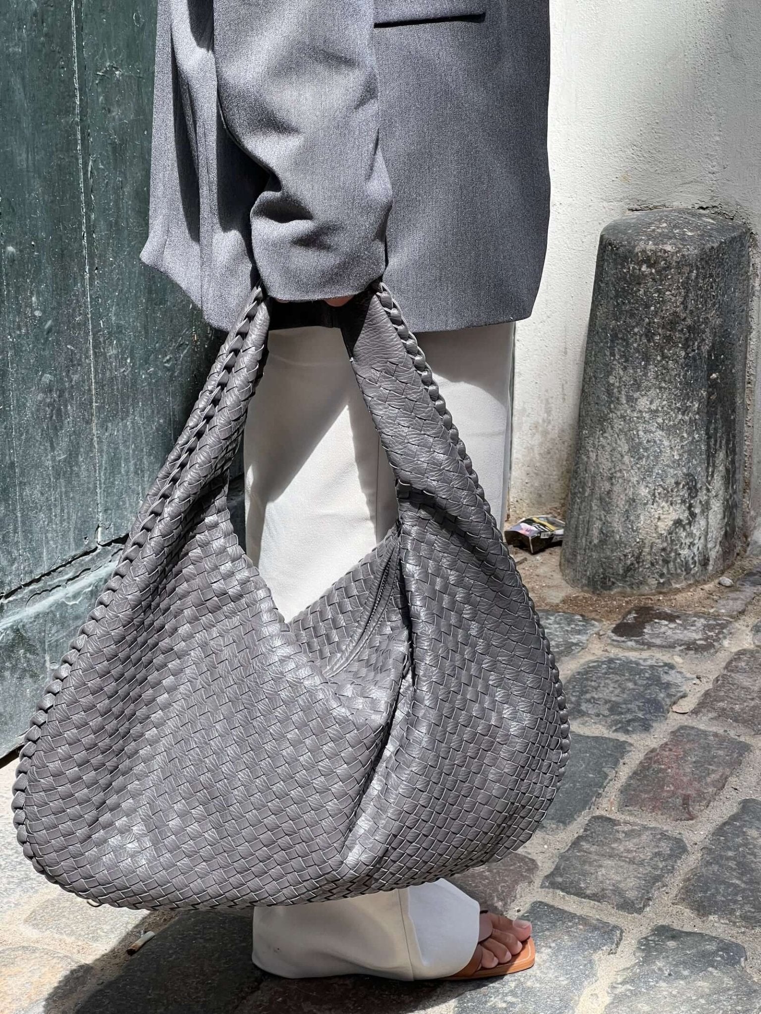 Brianna | Woven Tote Bag