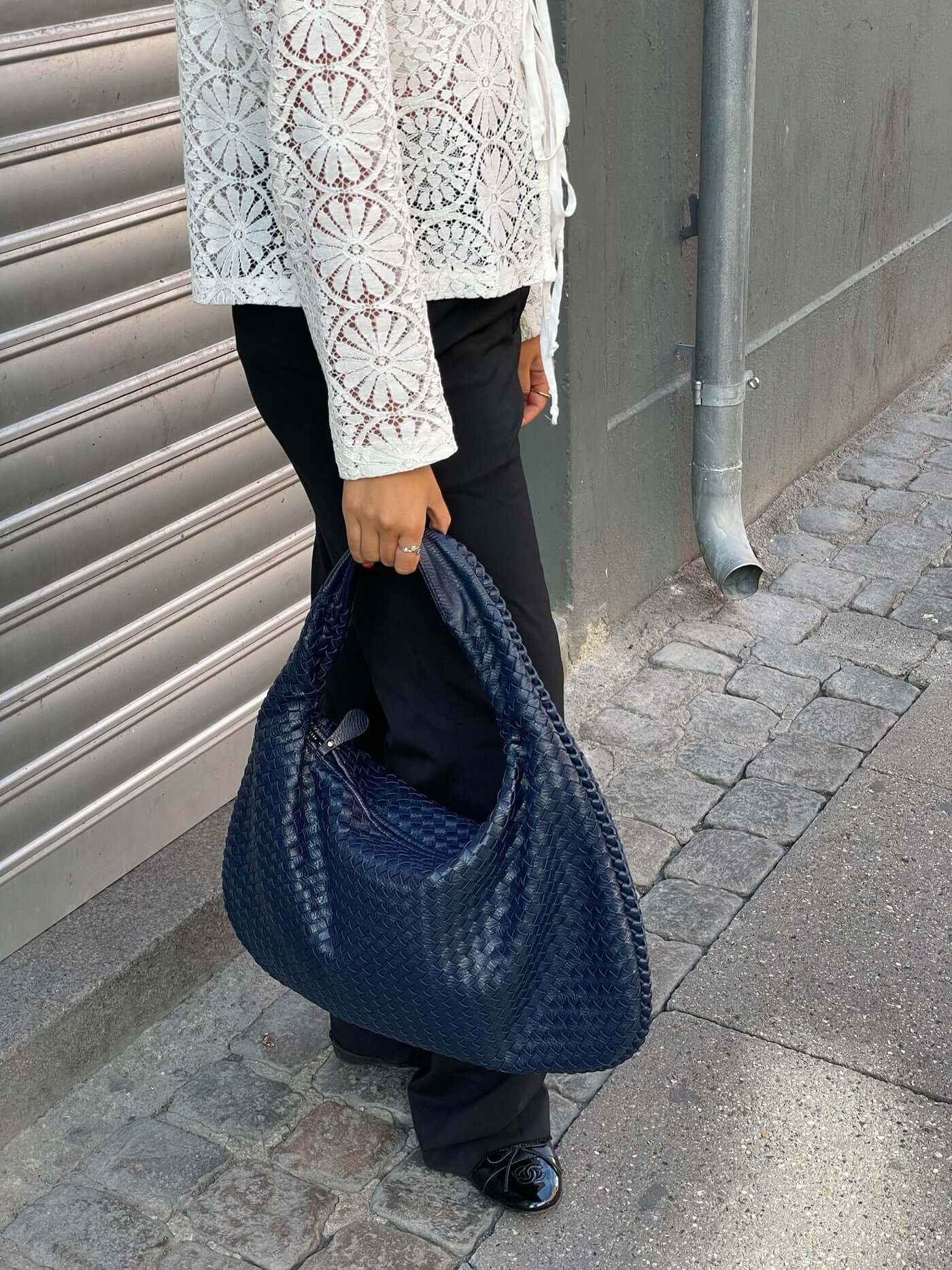 Brianna | Woven Tote Bag