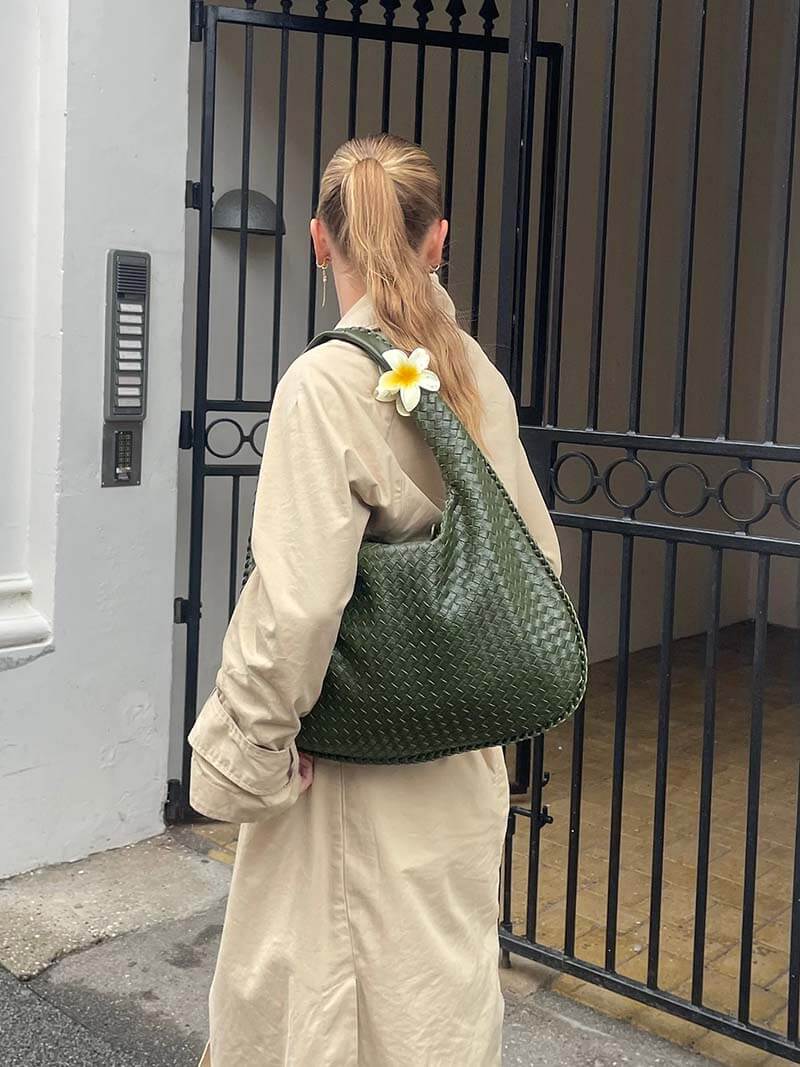 Brianna | Woven Tote Bag