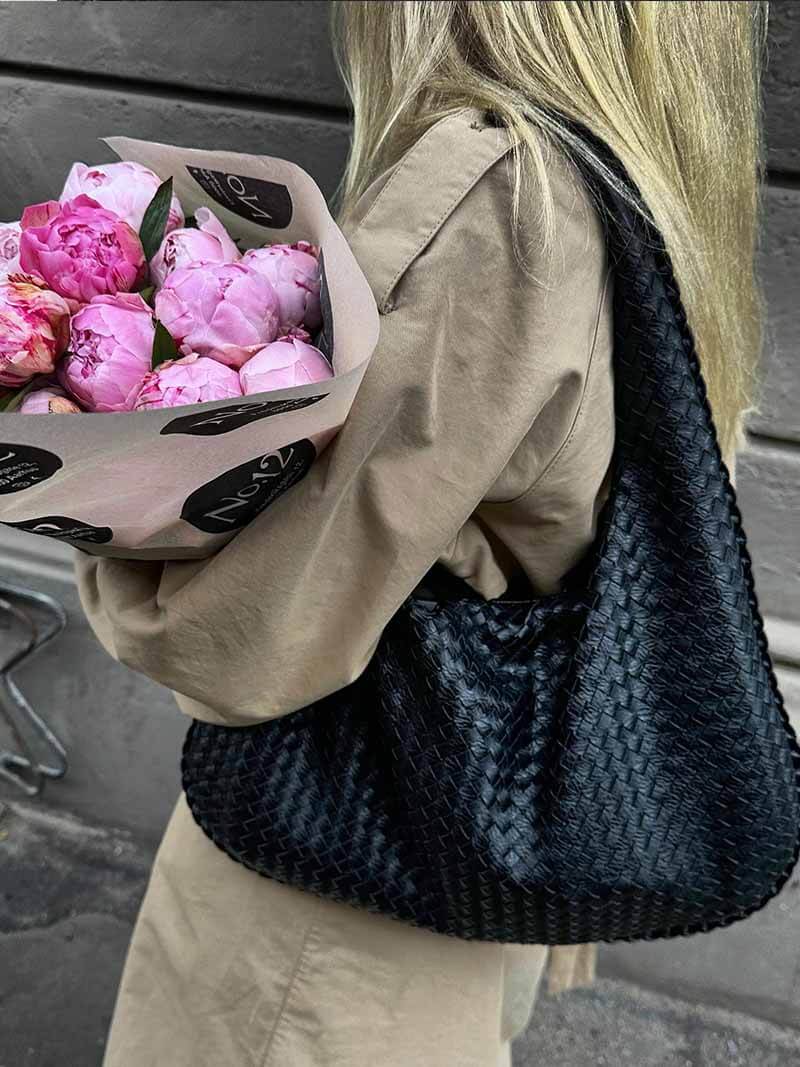 Brianna | Woven Tote Bag