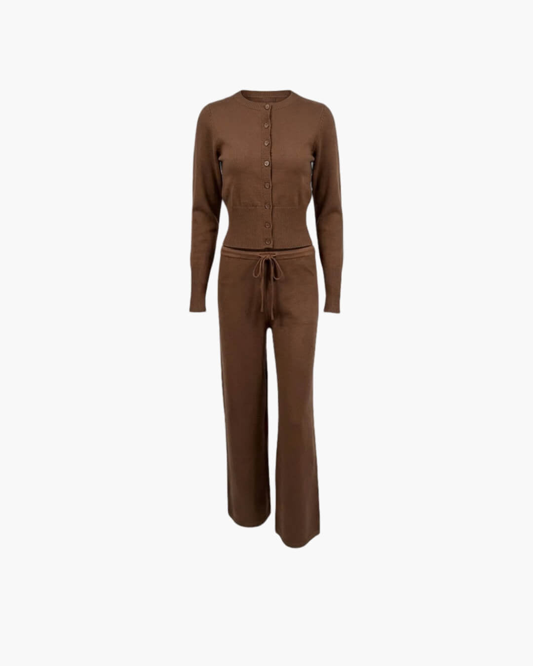 Tess Knitted Cardigan and Trousers Set