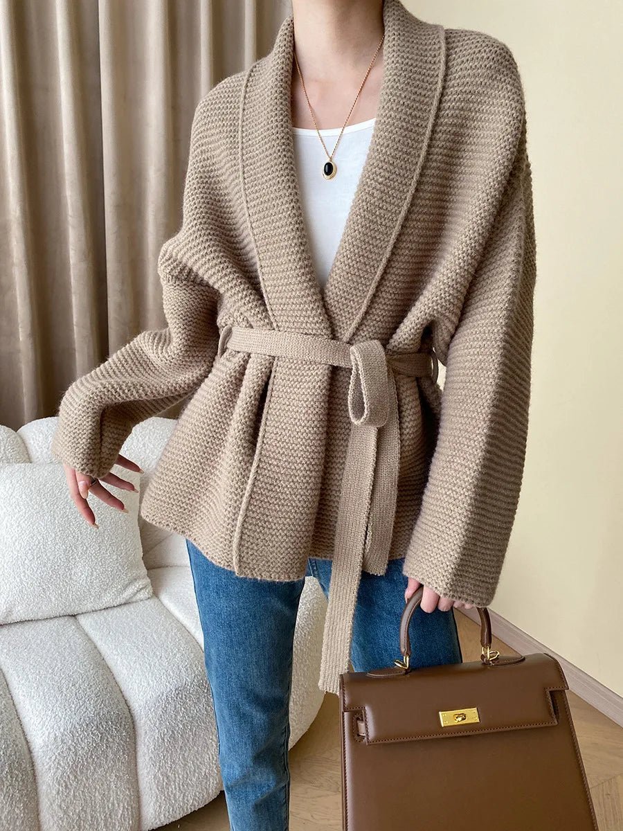 Zara | Belted Knit Cardigan