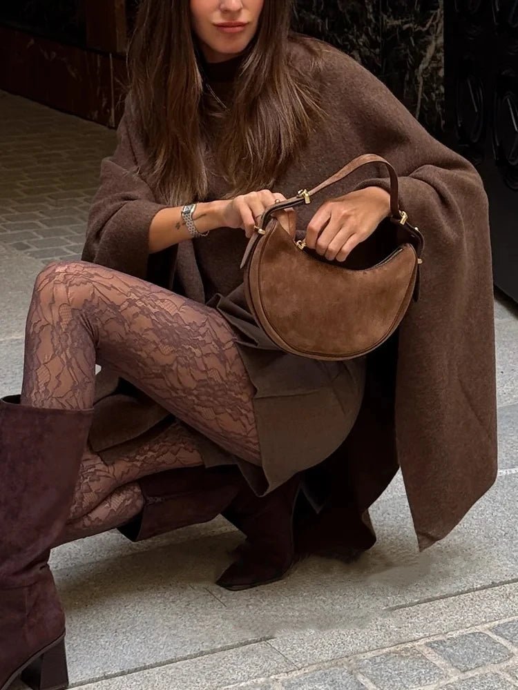 Alexandra | Knit Poncho