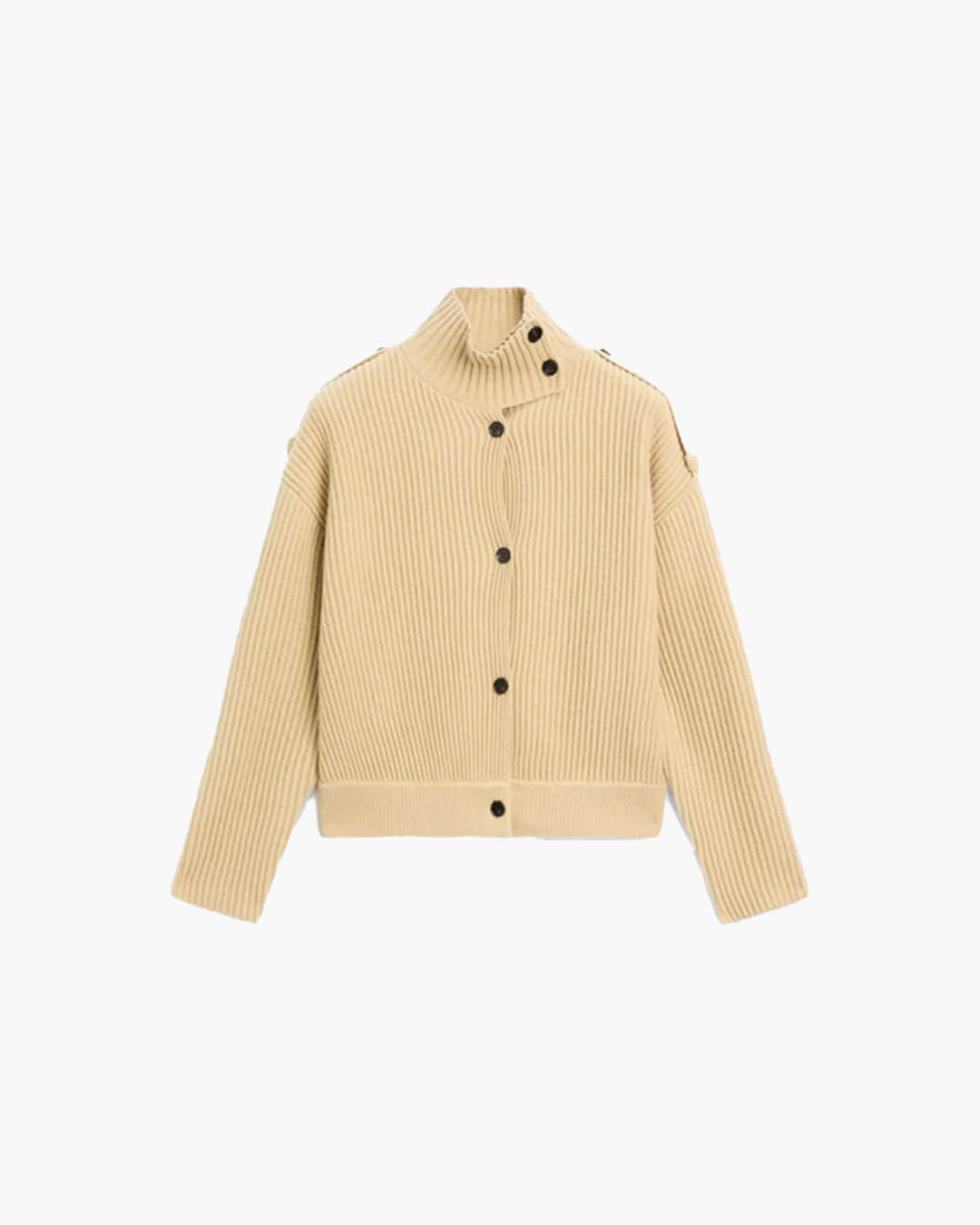 Aimee | Stand Collar Knitted Cardigan