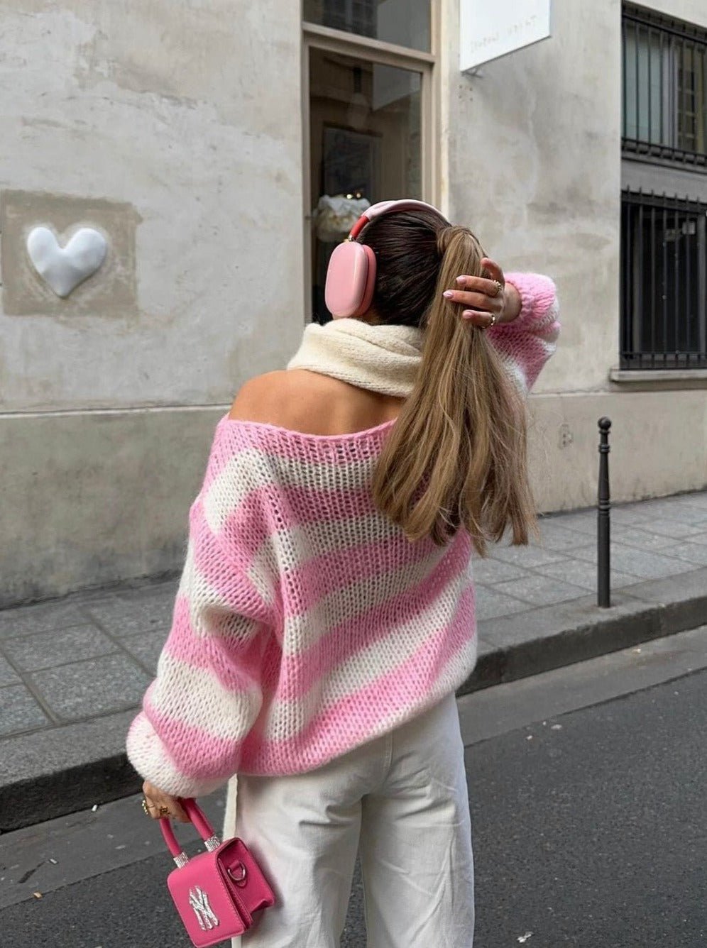 Helena | Striped Loose Sweater