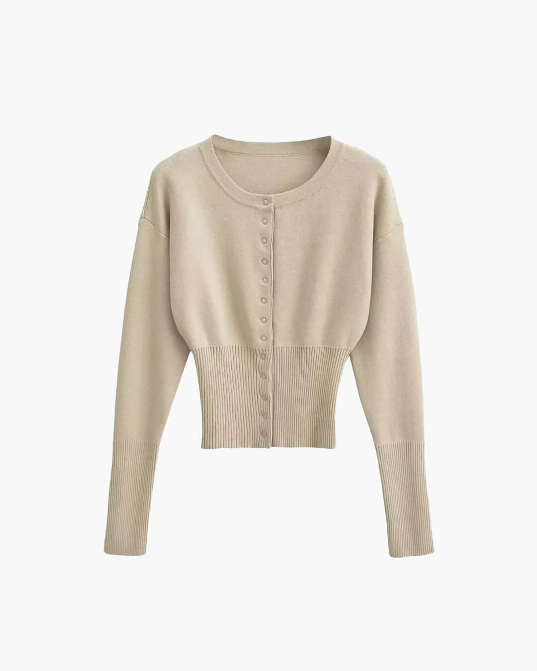 Alisha | Snap Button Knit Cardigan